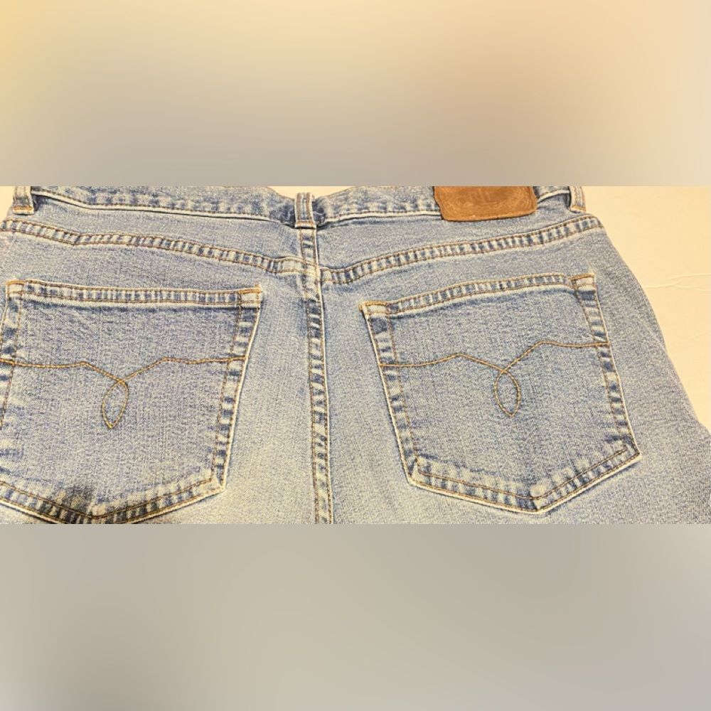 🛍️Lauren Jeans CO. Women’s Topered Leg Blue Jeans Petite Size 6💥 - Picture 3 of 10